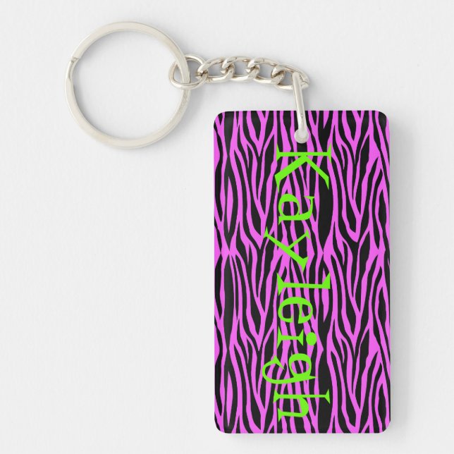 Hip personalised keycahin key ring (Front)