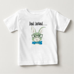 Hip reading bunny baby T-Shirt