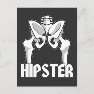 Hip Replacement Surgery Gift Hipster Orthopaedic Postcard