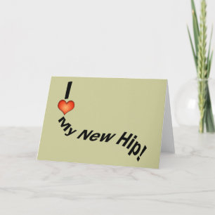 Hip Replcement T-shirts   Get Well Gifts Card