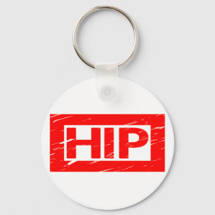 Hip Stamp Key Ring