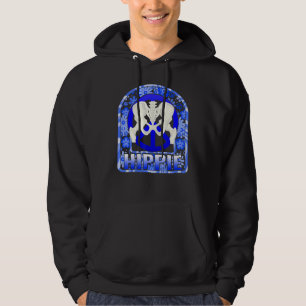 Hip Surgery Hippie Floral Bionic Broken Hip Replac Hoodie