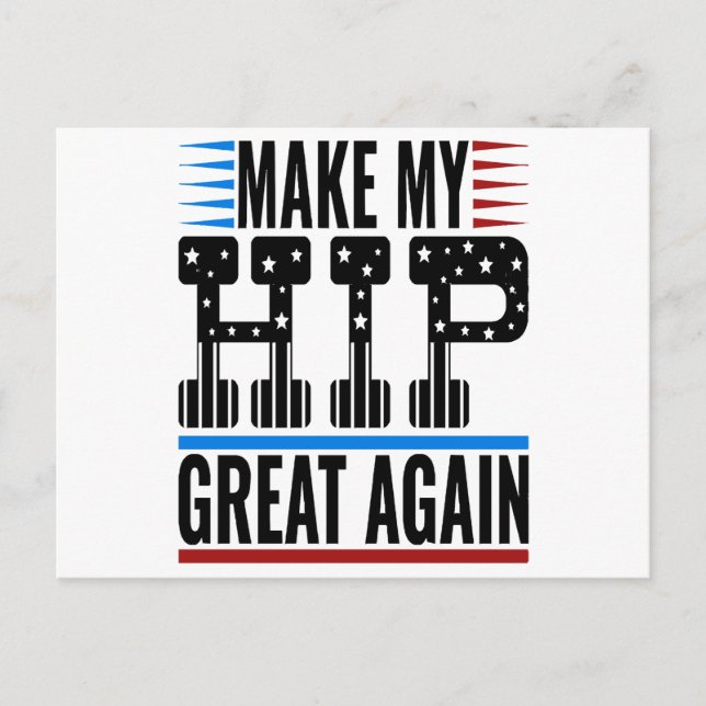 Hip Surgery Postcard (Front)