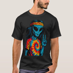 Hipe Alien Tie-dye Design T-Shirt