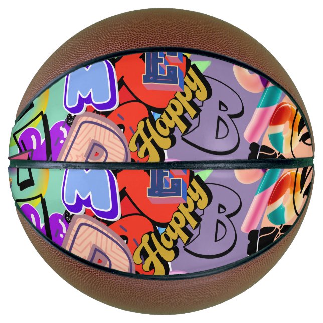Hiphop basket ball basketball (Front)
