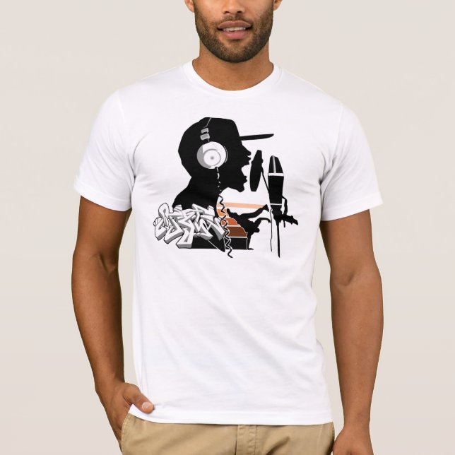 Hiphop collage T-Shirt (Front)