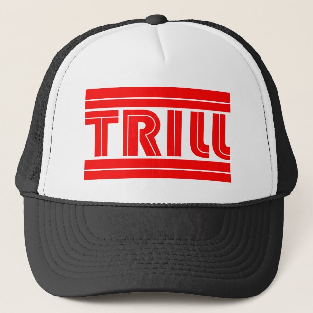 Hiphop Trill Trucker Hat (Front)