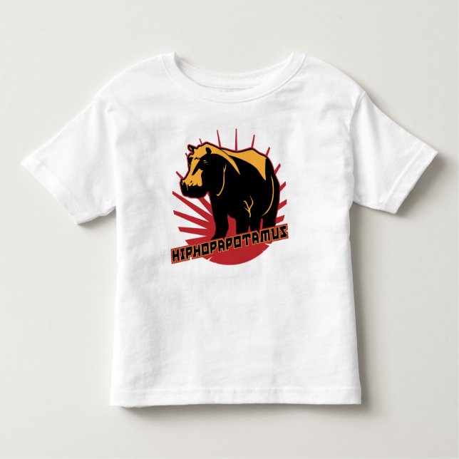 hiphopapotamus rhymenocerous toddler T-Shirt (Front)