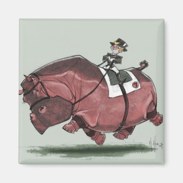 Hippestrian Magnet (Front)