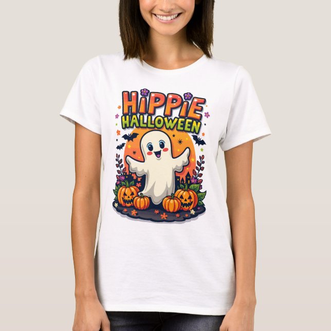 Hippi Halloween Cute Tshirt (Front)