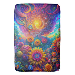 Hippie Art Bath Mat