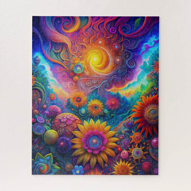 Hippie Art Puzzle (Vertical)