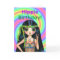 Hippie Birthday! Cute Psychedelic Hippie Girl
