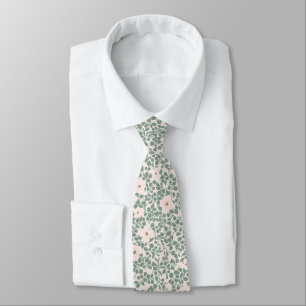 Hippie Boho Floral  Tie