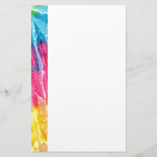 Hippie Boho Tie-Dye Stationery