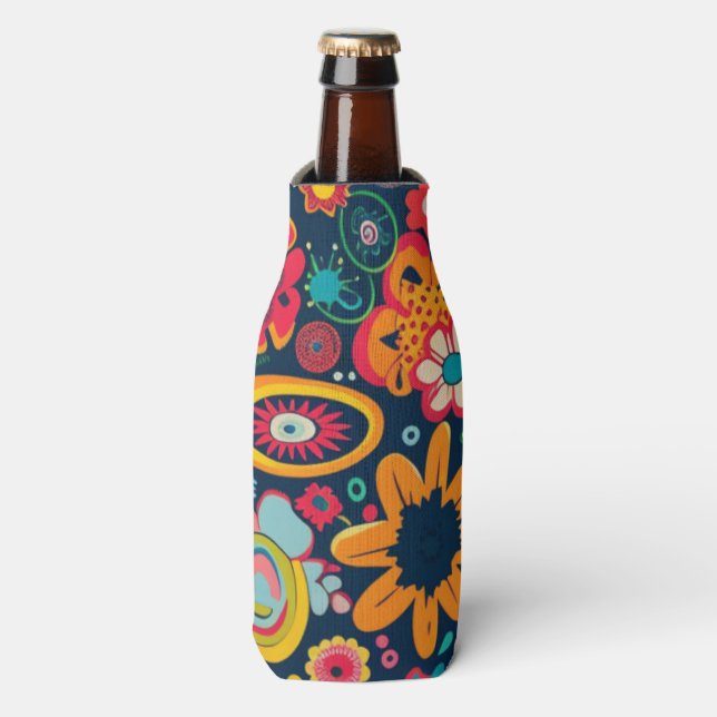 Hippie Bottle Cooler (Bottle Front)