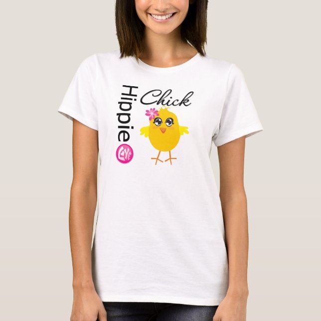 Hippie Chick 2 T-Shirt (Front)
