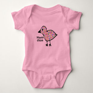 Hippie Chick Baby Bodysuit