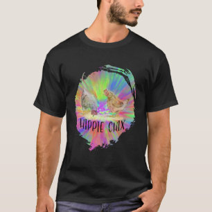 Hippie Chix Chicken Tie Dye Style T-Shirt