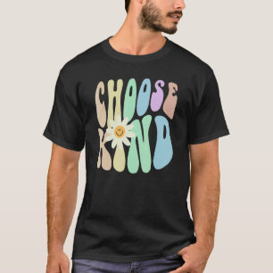Hippie CHOOSE KIND Retro Stop Bullying Choose Kind T-Shirt