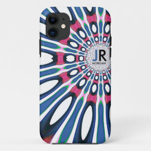 Hippie 'delica Fruity Slice Monogram Custom Name iPhone 11 Case