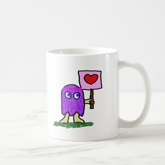 Hippie Dippy Love Coffee Mug (Right)