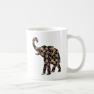 Hippie Elephant Coffee Mug