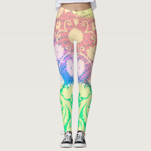 Hippie-fabric- Zazzle_Growshop. Leggings
