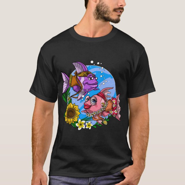 Hippie Fish T-Shirt (Front)