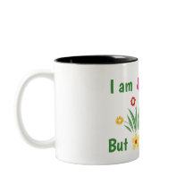 Hippie Flower Coffee Mug Personalised