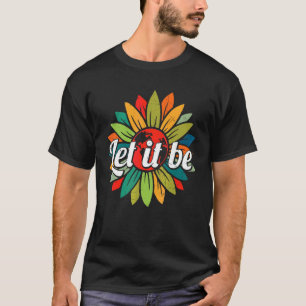 Hippie Flower Colourful Retro 2 T-Shirt