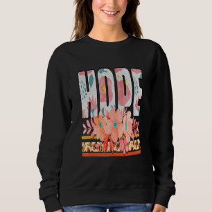 Hippie Flower Peace Love Happy Soul 1 Sweatshirt