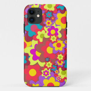 HIPPIE FLOWER POWER GIRLY  IPHONE CASES
