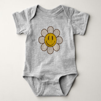 Hippie Flower Power Infant Outfit Baby Bodysuit
