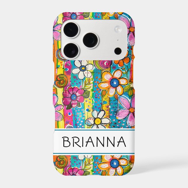 Hippie Flower Power Personalized (Back)