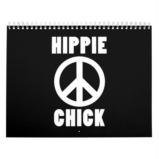 Hippie for women calendar (Cover)
