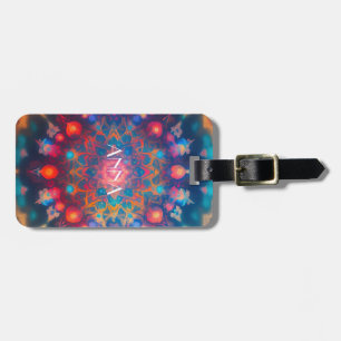HIPPIE FRACTAL SPECTACULAR LUGGAGE TAG