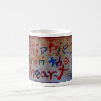 hippie from the heart abstract mugs