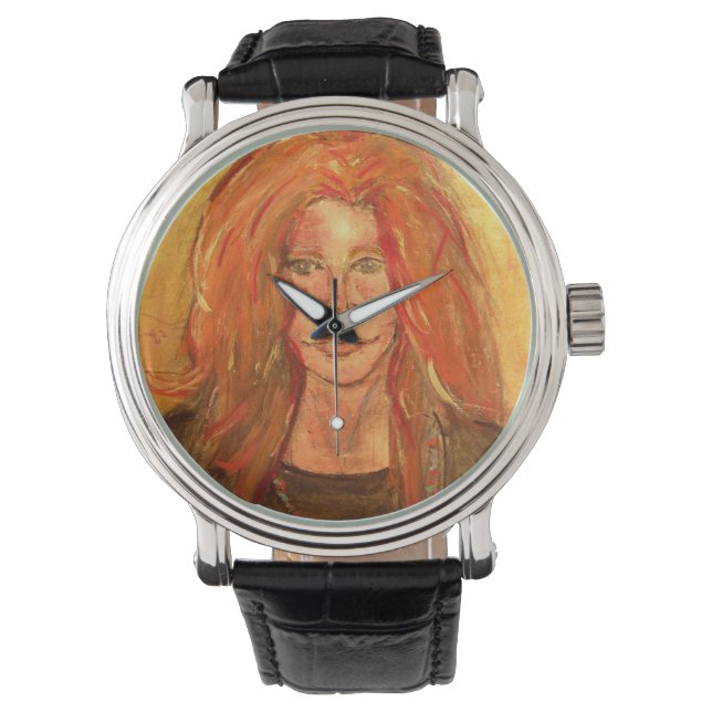 hippie girl watch (Front)