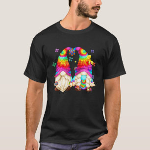 Hippie Gnomes For Summer Vacation Women With Hippi T-Shirt
