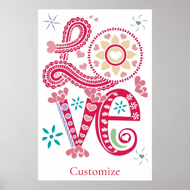 Hippie Groovy Love Sign Thunder_Cove (Front)