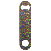 Hippie Groovy Psychedelic Design Thunder_Cove (Back)