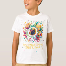 HIPPIE GYPSY PSYCHEDELIC TOTAL SOLAR ECLIPSE 2024