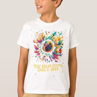 HIPPIE GYPSY PSYCHEDELIC TOTAL SOLAR ECLIPSE 2024 T-Shirt