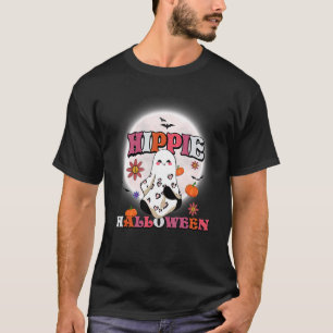 Hippie Halloween 70u2019s Vibes 2 T-Shirt