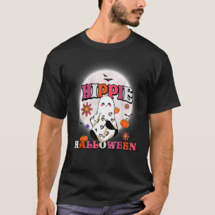 Hippie Halloween 70u2019s Vibes 6 T-Shirt