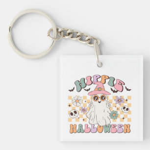 Hippie Halloween Key Ring