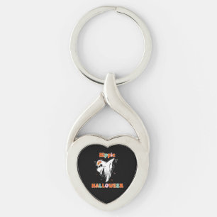 Hippie halloween key ring
