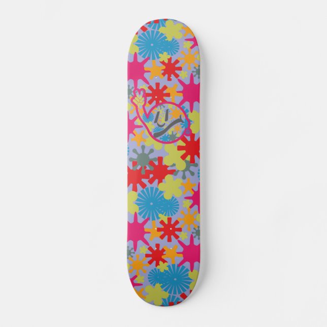 HIPPIE ICON BY MASANSER SKATEBOARD (Front)