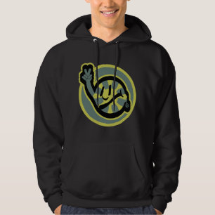 HIPPIE ICON flowers FACE 2023 BY MASANSER Hoodie